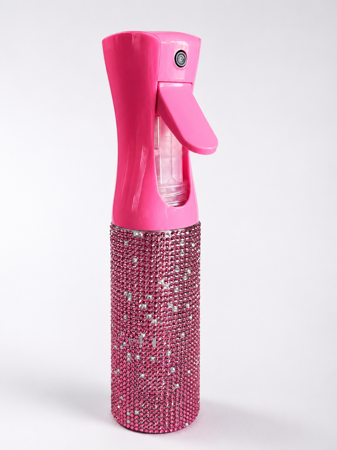 FASHIONISTA RHINESTONE DECORATED MIST SPRAY BOTTLES 300ML - PINK